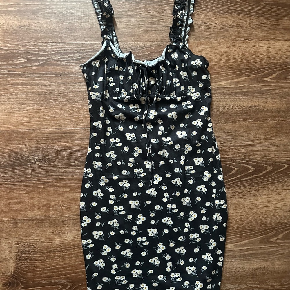 SHEIN White Bodycon Mini Dress Square Neck Sleeveless